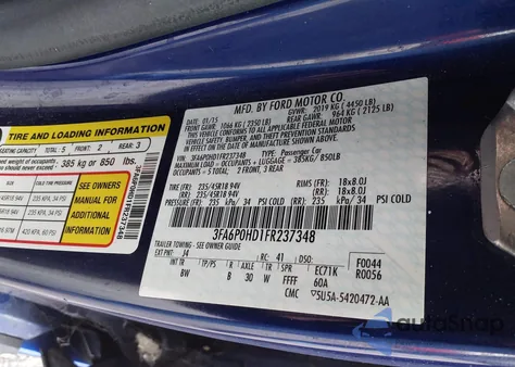 2015 Ford Fusion Se from USA, damaged, VIN 3FA6P0HD1FR237348